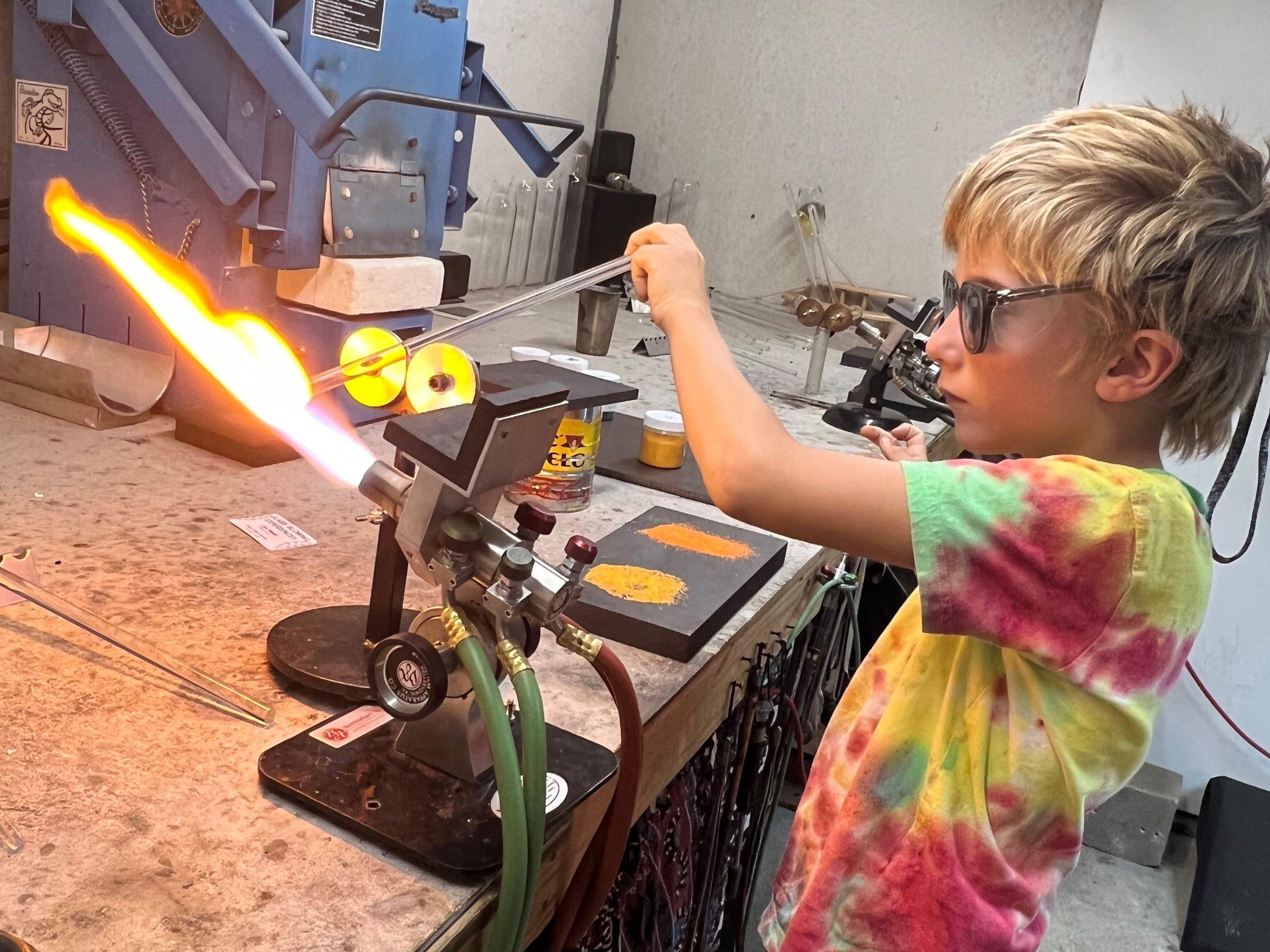 Youth Glass Blowing Class