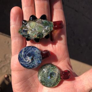 Glass Pieces Made in Glass Class 101