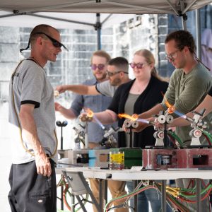 Group Glass Blowing Classes