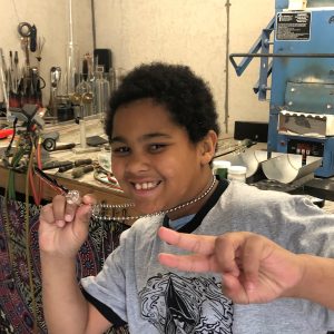 Youth Glass Blowing Lesson