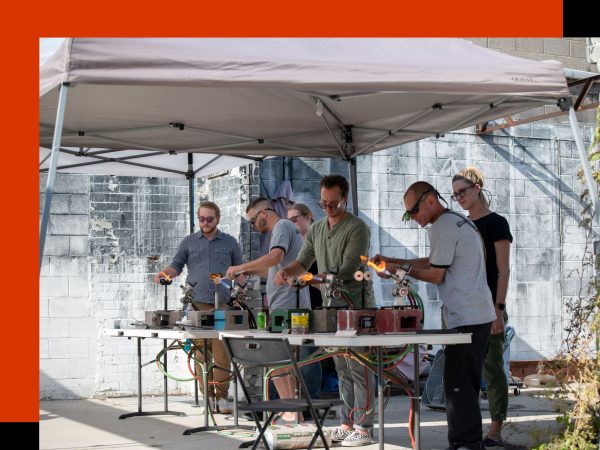 Corporate Event Glass Blowing Classes