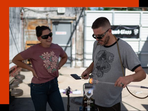 Glass Blowing Bachelorette Party