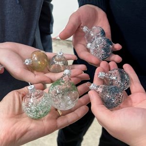 Holiday Ornament Glass Blowing Class Square